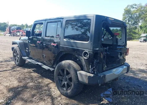 2012 Jeep Wrangler Unlimited Sahara z USA, uszkodzony, nr VIN 1C4BJWEG2CL243519